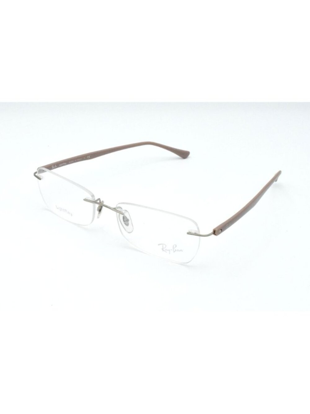 Ray-Ban Eyeglasses Ray-Ban RX 8693 1145 Light Ray Titanium Silver Frame 53 mm